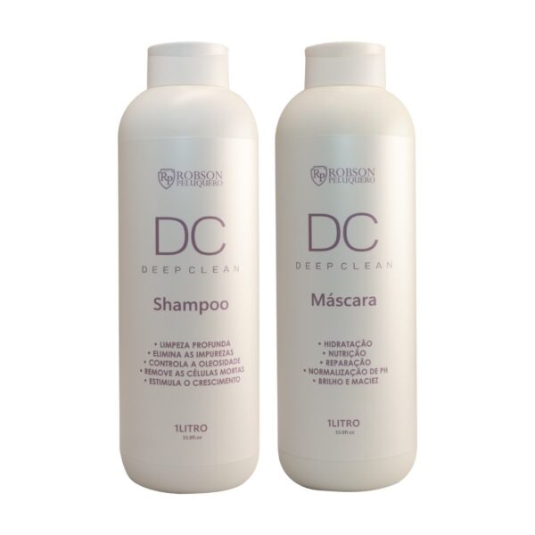 Deep Clean Champú y Mascarilla 1L Robson Peluquero